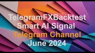 June 2024 Backtest Smart AI Signal Telegram Channel https://t.me/smart_ai_signal  #telegramsignals