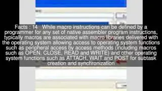 Macro instruction Top  #18 Facts