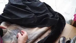 Перемещаем карман в полушубке из норки, ч 1