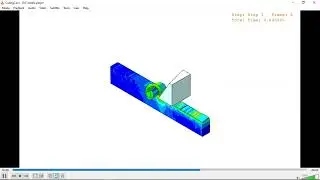 Abaqus Tutorial (Basic): How to make a hight quality video animation of simulation result in abaqus.