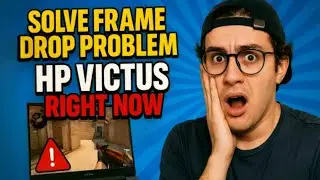 Fix HP Victus Frame Drops 🔧| How to FIX Frame Drops in HP Victus (Check My Comment Please)