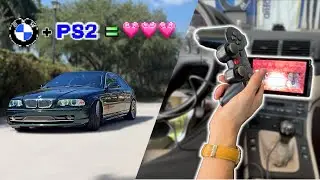 I Put a PS2 In my BMW E46!? - Easy DIY