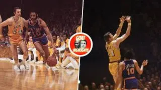 Walt Frazier vs. Jerry West | True Highlights (Offense, Defense, Missed Shots, etc)