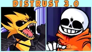 Friday Night Funkin' Vs Distrust 3.0 Cutscenes | Sans & Papyrus (FNF Mod/Hard) (Undertale)