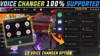 VOICE CHANGER DOESN'T SUPPORT FREE FIRE MAX PROBLEM SOLVED !! HOW TO CHANGE VOICE IN FREE FIRE