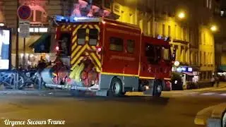 Pompiers de Paris VSAV AR PS4G CRAC PMA SPVL en Urgence