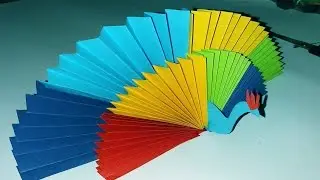 How to Make Paper Peacock for Kids | Craft Activities for Kids | Easy Craft Ideas