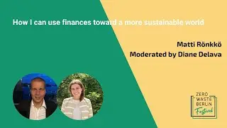How I can use finances toward a more sustainable world.
