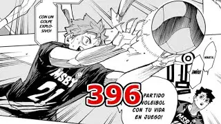 Reacción al capítulo 396 del Manga de Haikyuu / Hambre 2