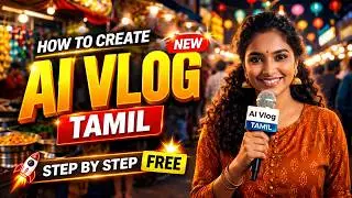 How to Create AI VLOG in Tamil 🔥  Veo3 Full Tutorial  Step by Step FREE Method