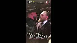 UFC 246 - McGregor vs Cerrone 👻 UFC Press & Face Off Snapchat Story 👻