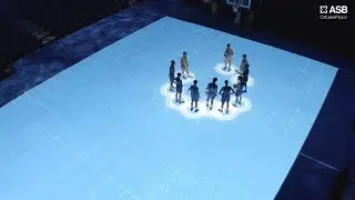 The World's First Full LED Video Sports Floor