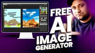 High Quality FREE  AI Image Generator NVIDIA CANVAS | Nvidia Canvas Tutorial