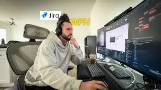 WFH | Day in the life of a hybrid front end developer in LA 🌴 *fixing bugs*