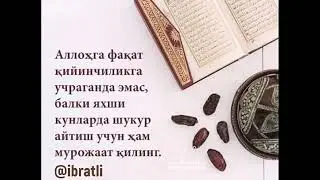 Аллох  куриб турибди.