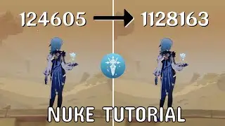Eula 1.1 Million DMG Nuke Tutorial - [ Genshin Impact ]