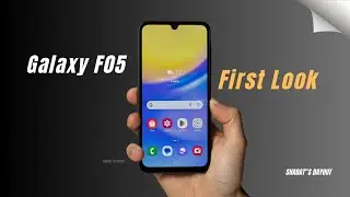 Samsung Galaxy F05 FIRST LOOK - FINALLY, IT'S OFFICIAL