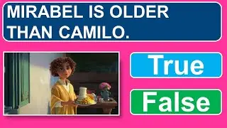 ENCANTO FAMILY QUIZ | The Quiz Land #encnatoquiz #disneyquiz #madrigalfamily #mirabelmadrigal