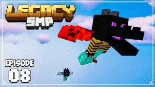 Legacy SMP - Ep. 08 - DOUBLE DRAGON FIGHT (Minecraft 1.15 Survival)