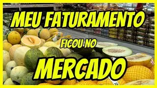 TERÇA: FATUREI R$400,00 E GASTEI NO MERCADO 😬