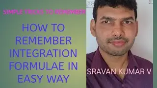 INTEGRATION FORMULAE IN EASY WAY IN TELUGU