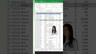 Excel Tips for Hiding Multiple Rows in Data containing Blank Cells! 🧑‍💻 #excel #exceltech