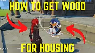 How to Get Wood for Housing.. Serenitea Pot.. Genshin Impact 1.5