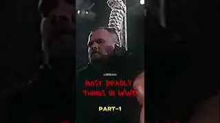 Most Deadly Things In WWE Ever!🥵🤯 #shorts #edit