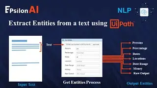 NLP activity for UiPath - Entity Extraction -demo