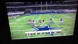 Bronchus vs Cowboys 100 yard pick 6