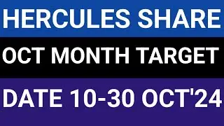 HERCULES HOISTS STOCK LATEST NEWS UPDATES 10OCT'24/HERCULES HOISTS SHARE LATEST NEWS UPDATES