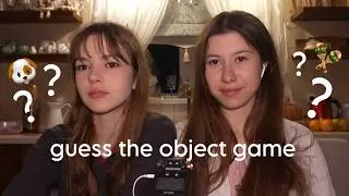 ASMR: Blindfolded Guess Challenge with my Sister✨