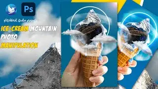 Image Manipulation with Ice cream I #photoshop #youtube