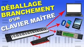 Déballage et Branchement du M-Audio Keystation 88 Mk3 MIDI