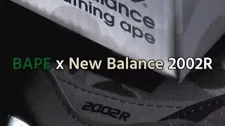 BAPE x New Balance 2002R