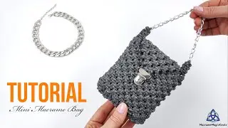 Mini Macrame Shiny Bag DIY