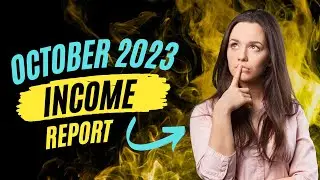 Oct 2023 Niche Websites/ Blogging Income Report
