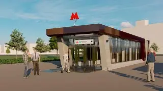 Проект реконструкции станции метро «Каховская»