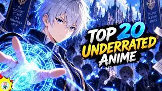 Top 20 Underrated Anime with Overpowered Main Character