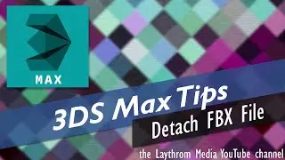 Detach/Delete Reference FBX in 3DS Max
