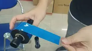 如何更换TSC 244 PRO 条码打印机粘纸和墨条