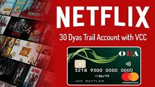 How to Create Netflix Account with Virtual Master Card from any Country Location?