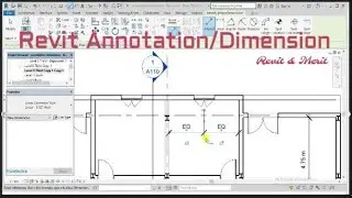 Video 46 - Revit Annotation-Dimension