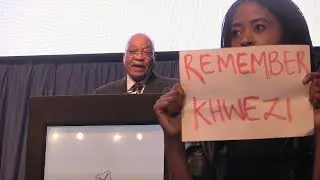 Women protesting Zuma’s rape charge forcibly removed by bodyguards