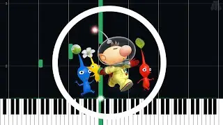 The Forest Navel - Pikmin - Easy Piano Tutorial