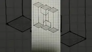 OPTICAL ILLUSION IN 1 MINUTE! DRAWING BY CELLS