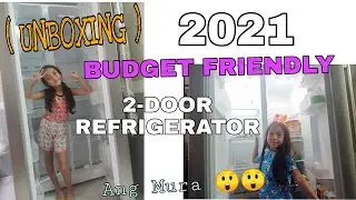 FUJIDENZO ISR-20 SS | UNBOXING MURANG 2-DOOR REFRIGERATOR | Aleah FYE BARTOLOME