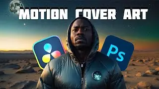 Create ANIMATED  Covers / Visualizers ! DaVinci Resolve Fusion Tutorial