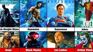 All DC Movies Villains (1951-2027)