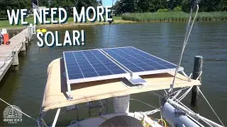 700 Watts of Solar on our Tartan 37
